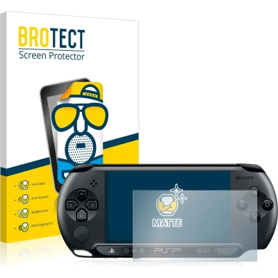 Afbeelding van BROTECT (2 Stuks) Antireflecterende Beschermfolie voor Sony PSP Street E1004 Anti Glare Screen Protector, Mat, Ontspiegelend