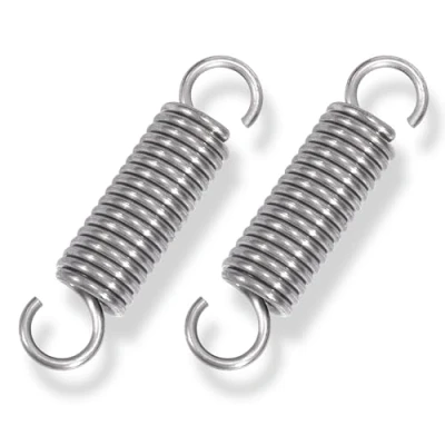 Afbeelding van GUNGY Trekveren met haak, roestvrij staal, spanveer, trekveer, 60 mm, buitendiameter 15 draaddiameter 2,2 maximale trekkracht 4,3 kg, x 2 stuks