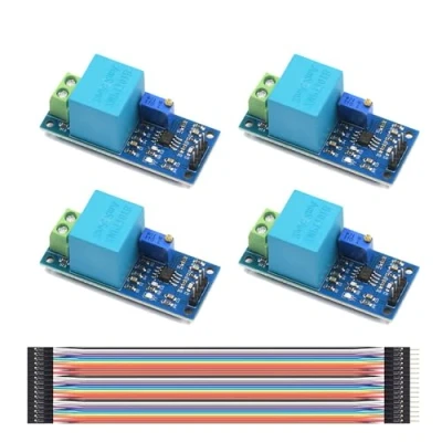 Afbeelding van ZMPT101B Active Single Fase Voltage Transformer Module, 5 30V Actieve uitgangsspanningsklem sensormodule, 4 stuks