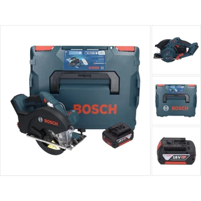 Afbeelding van Bosch GKM 18V 50 Professionele accu metaalcirkelzaag 18 V 136 mm borstelloos + 1x 5.0 Ah L Boxx zonder oplader