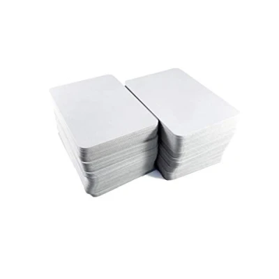 Afbeelding van Blanco Speelkaarten (Matte Afwerking en Mini Formaat) (200 Kaarten)