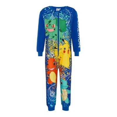 Afbeelding van Pokémon onesie voor jongens, leeftijd 4 12 jaar, blauw 2, 11 Jaar