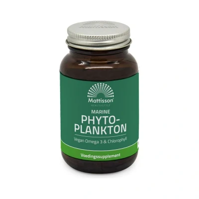 Afbeelding van Mattisson HealthStyle Marine Phytoplankton Capsules 60CP