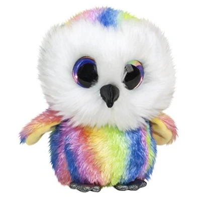 Afbeelding van Lumo Stars Knuffel Uil Stripe, 24cm