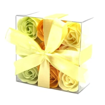 Afbeelding van Zeep Bloemen Spring Roses Set van 9