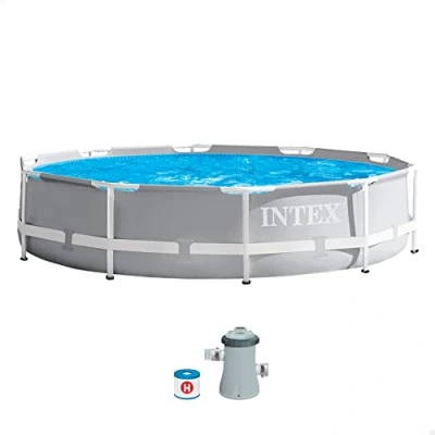 Afbeelding van Intex Prism Frame 305x76cm Zwembad Set Rond Inclusief filterpomp