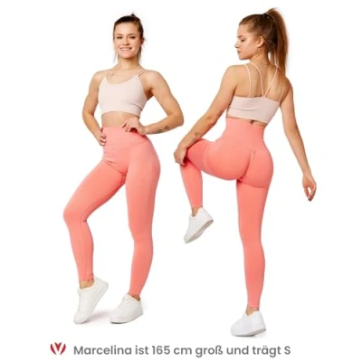 Afbeelding van Bellivalini PUSH UP Legging, Dames, Maat: XL, Pink