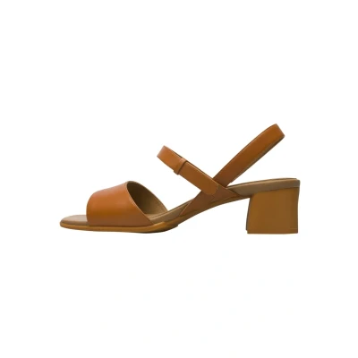 Afbeelding van Camper Katie Sandalen, Dames, Maat: 37, Braun Leer en textiel