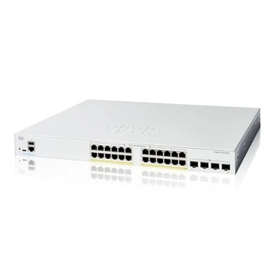 Afbeelding van Cisco Catalyst 1200 24p GE Full PoE 4x1G SFP