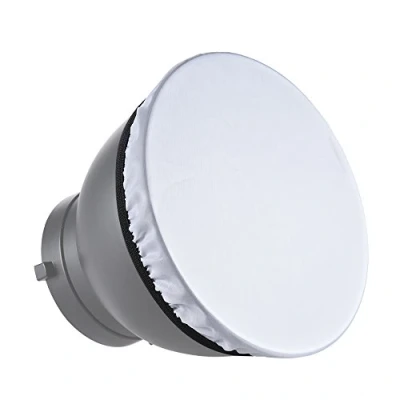 Afbeelding van Andoer Fotografie Licht Zacht wit diffuserdoek voor 7 inch 180 mm Standard Studio Strobe Reflector