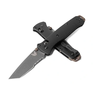 Afbeelding van Benchmade Zakmes Bailout Aluminium Tanto Black CE