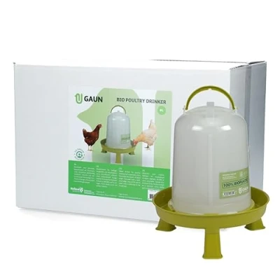 Afbeelding van Pluimvee drinktoren 8 l Bio green lemon op pootjes