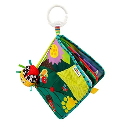 Afbeelding van TOMY L27385 LAMAZE Bitty Bug Book, Clip on Pram and Pushchair Newborn, Sensory Babies with Colours Sounds, Development Toy for Boys Girls Aged 0 Months +, Multi