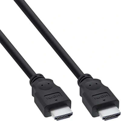 Afbeelding van InLine® HDMI kabel, High Speed HDMI® M/M, zwart, 1,5m