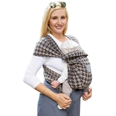 Afbeelding van manduca Draagzak Twist Regular van bellybutton Pepita Black