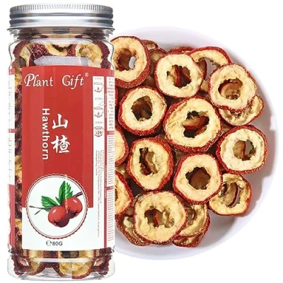 Afbeelding van Plant Gift Hawthorn Berry 80G/2.82oz 山楂 China Medicinal Herb, (Shanzha/ Gedroogde Hawthorne) bulk gezondheidsthee, meidoorn bessen