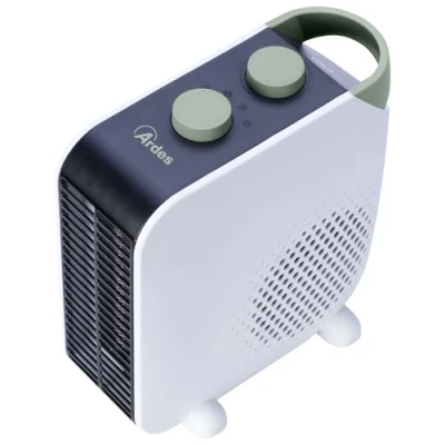 Afbeelding van Ardes AR4F15 Vertigo Ventilatorkachel met 2 posities, verticaal en horizontaal standen thermostaat, praktische handgreep
