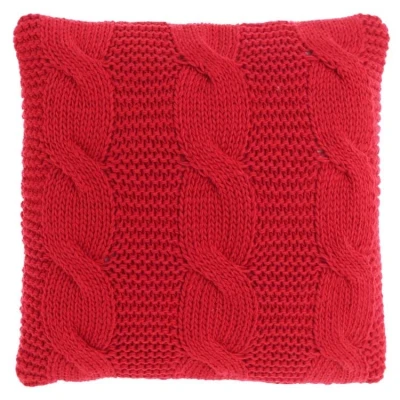 Afbeelding van Unique Living Sierkussen Maria Red 45x45cm