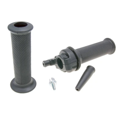 Afbeelding van Domino Throttle grips alu sw 1 pull,handleg