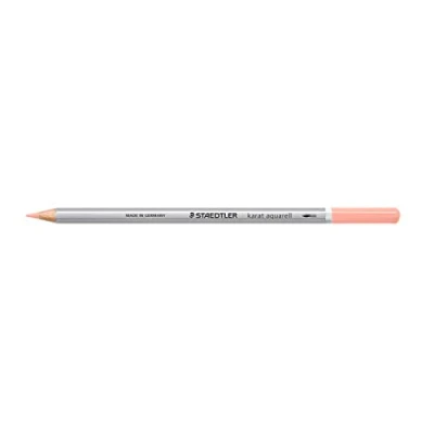 Afbeelding van STAEDTLER 125 222 karaat aquarel kleurstift, waterverfbaar, 6 stuks in kartonnen etui, zalm