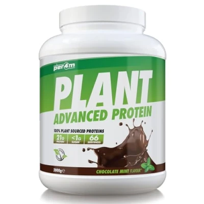 Afbeelding van Per4m Plant Protein 2000g Chocolate Mint Proteïne poeder Eiwitpoeder Eiwitten Eiwit shake Vegan