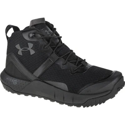 Afbeelding van Under Armour Lifestyle Micro G Sneakers hoog, Heren, Maat: 41, Schwarz Imitatieleer/ textiel