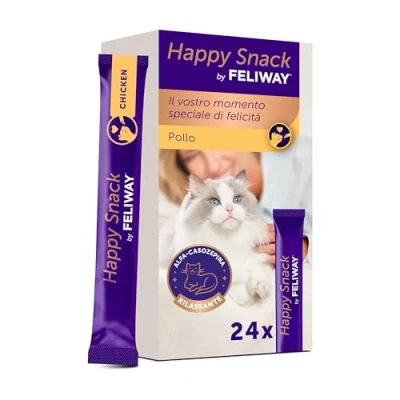 Afbeelding van Feliway Happy Snack Kip 24 x 15 gr