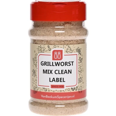 Afbeelding van Van Beekum Specerijen Grillworst Mix Clean Label Strooibus 130 gram