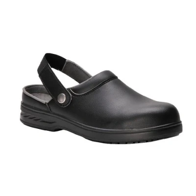 Afbeelding van Portwest Steelite Veiligheids Klompschoen SB AE WRU Grotte: 39, Kleur: Zwart, FW82BKR39