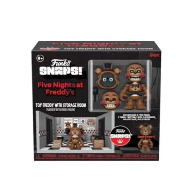 Afbeelding van FUNKO FIVE NIGHTS AT FREDDY&#039;S SNAP: Speelset Beveiligingsruimte