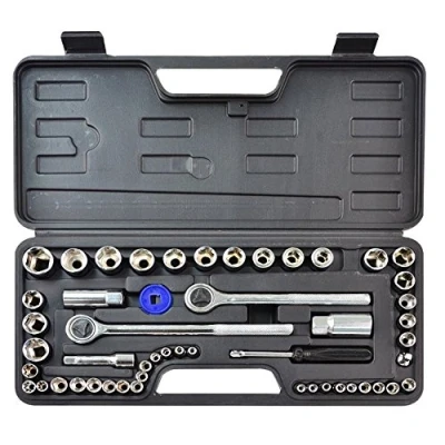 Afbeelding van Rolson 36159 52 st 1/4&quot; &amp; 1/2&quot; Dr. Socket Set