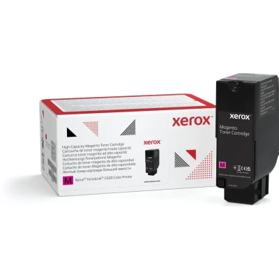 Afbeelding van Xerox VersaLink C620 magenta tonerkassett med høy kapasitet (12 000 sider)