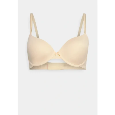 Afbeelding van Lascana Padded BRA Tshirt BH, Dames, Maat: 70F, Apricot