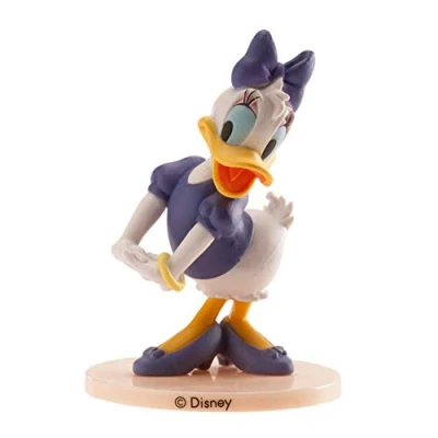 Afbeelding van Dekora 347149 Topper met officiële licentie Disney madeliefje, violet