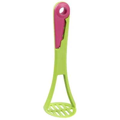 Afbeelding van FACKELMANN 4 in 1 gebruiksvoorwerp voor avocado, kunststof, stamper en steenverwijderaar, avocado gereedschap, multifunctionele snijder, snijmachine, pitverwijderaar, 17,5 x 5 6,5 cm, groen