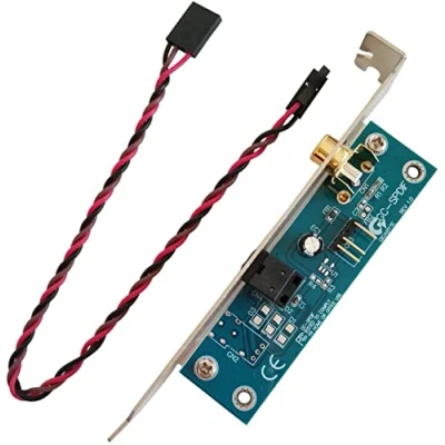 Afbeelding van SPDIF Optische en RCA Out Plate Kabelbeugel voor ASUS Gigabyte MSI