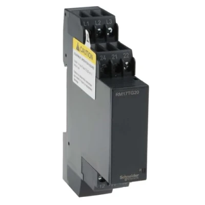 Afbeelding van Schneider electric rm17 3 faschneider spanningsbewakingsrelais afwezigheid en volgorde van de fasen zelfvoedend 208 440vac contact 2w rm17tg2