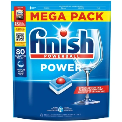 Afbeelding van Finish Vaatwastabletten Power Regular 80 stuks