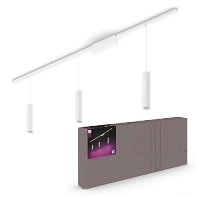 Afbeelding van Philips Hue Perifo rechte basisplafondset (3 hanglampen)