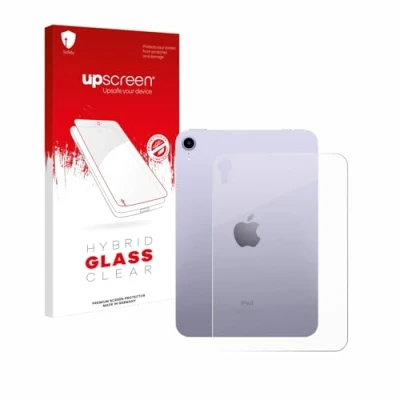 Afbeelding van upscreen Screenprotector voor Apple iPad Mini 7 2024 (Achterkant) Folie Beschermfolie Beschermglas transparant