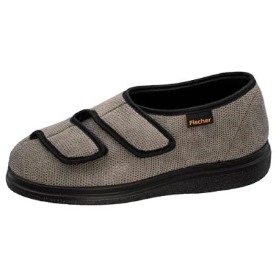 Afbeelding van Fischer Ortho Lage pantoffels, uniseks, grijs 666, 45 EU