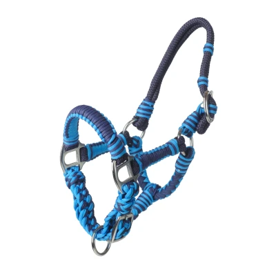 Afbeelding van MHS Halster &quot;Braided&quot; Mini Jaarling Navy Blauw