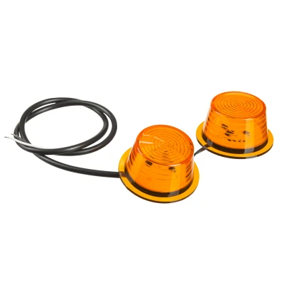 Afbeelding van Horpol Deense LED Breedtelamp Units oranje 2 Stuks