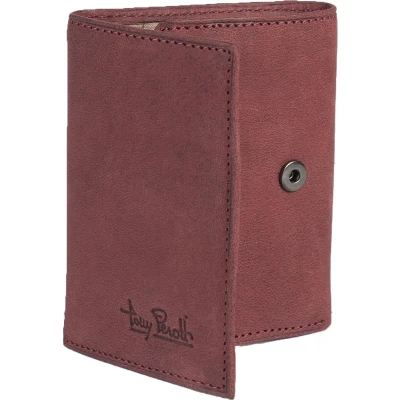 Afbeelding van Tony Perotti Furbo Pure Mini RFID portemonnee met papier en kleingeldvak Vintage Bordeaux