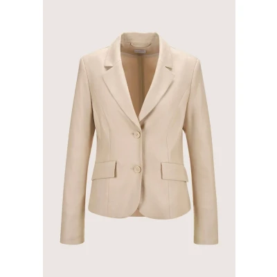 Afbeelding van Madeleine IN Modischer Kurzform Blazer, Dames, Maat: 38, Berber