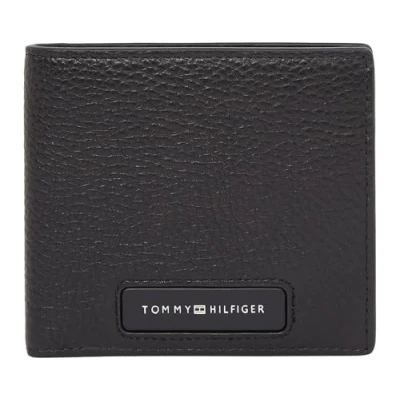 Afbeelding van Tommy Hilfiger Monogram AND COIN Portemonnee, Heren, Maat: One Size, Black
