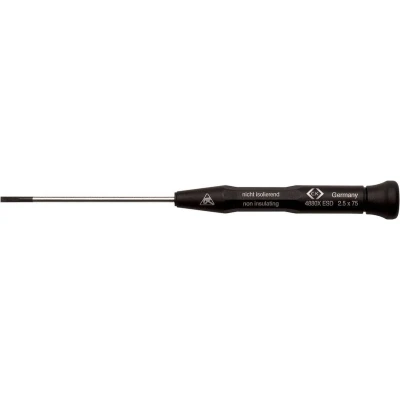 Afbeelding van C.K Xonic ESD Platte schroevendraaier Kopbreedte: 4 mm Koplengte: 150 DIN EN 61340 2