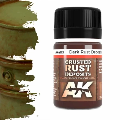 Afbeelding van Dark Rust Deposit Weathering 35ml AK 4113