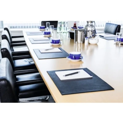 Afbeelding van Durable Desk mat for conference rooms leather
