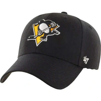Afbeelding van 47 Brand NHL Pittsburgh Penguins MVP H MVP15WBV BKB, Unisex, Zwart, Pet, maat: One size